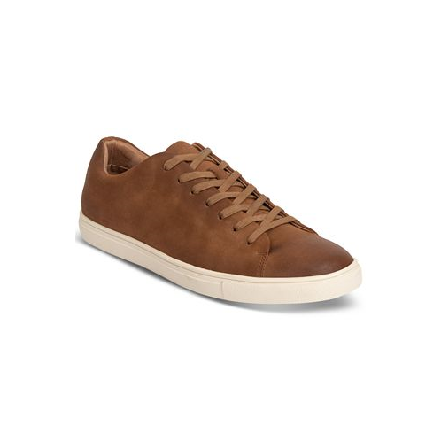 Kenneth Cole Reaction Mens Tedder Faux-Leather Sneakers