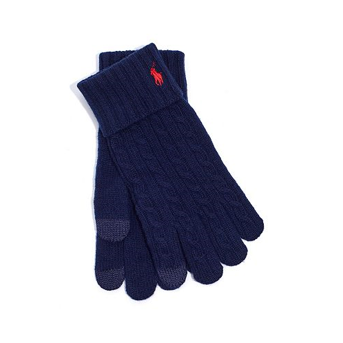 Polo Ralph Lauren Mens Classic Cable Gloves