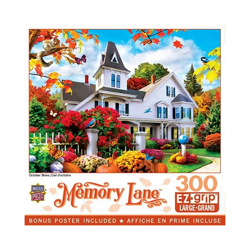 Masterpieces Memory Lane October Skies 300 Piece EZ Grip Jigsaw Puzzle