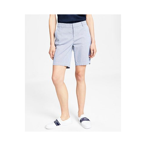 Tommy Hilfiger Womens TH Flex 9 Inch Hollywood Chino Shorts