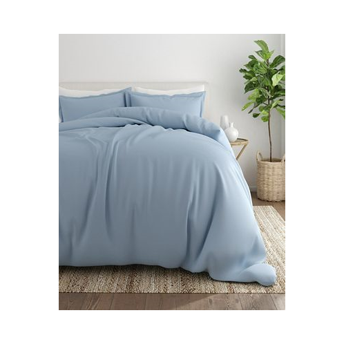 Ienjoy Home Double Brushed Solid Duvet Cover Set Twin/Twin XL