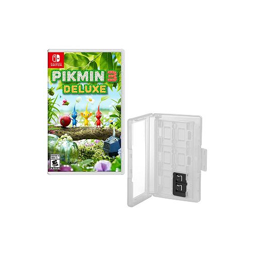 Nintendo Pikmin 3 Deluxe with 12 Game Caddy for Switch