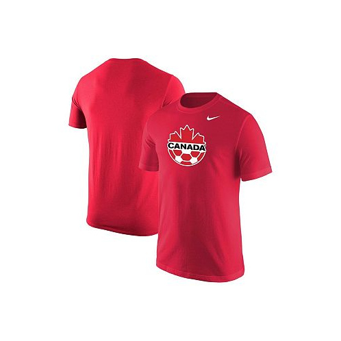 Nike Mens Red Canada Soccer Core T-shirt
