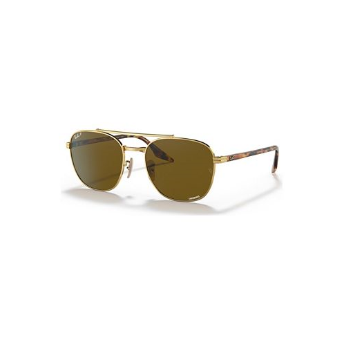 Ray-Ban Unisex Polarized Sunglasses RB3688 55