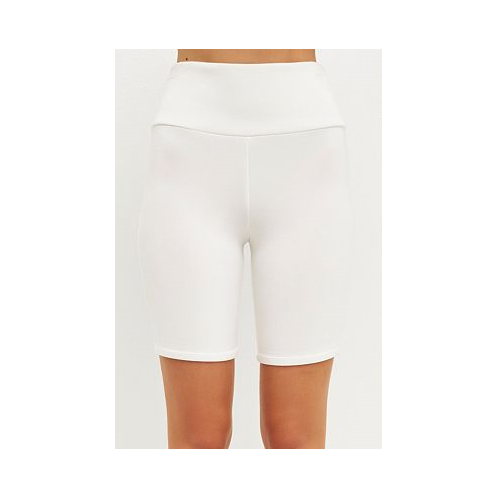 Grey Lab Womens Biker Shorts