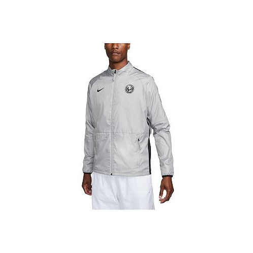 Nike Mens Gray Club America Academy AWF Full-Zip Jacket