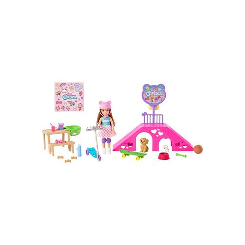 Barbie Chelsea Skatepark Doll & Playset