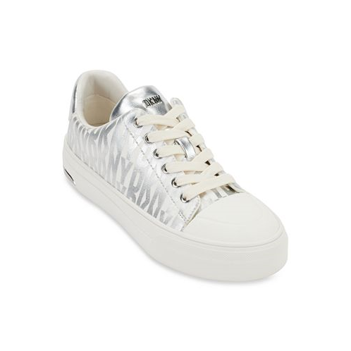 DKNY Womens York Lace-Up Low-Top Sneakers