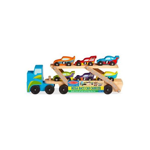 Melissa and Doug Kids Mega Race-Car Carrier Toy