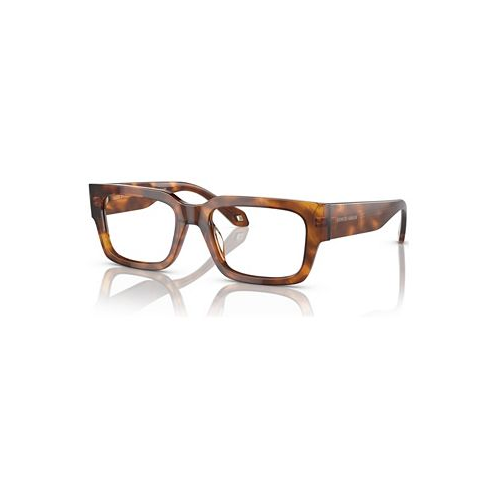 Giorgio Armani Mens Rectangle Eyeglasses AR7243U 51