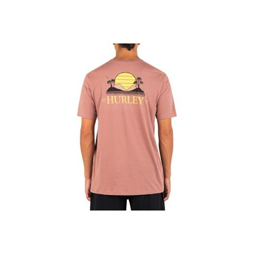 Hurley Mens Everyday Retro Sun Short Sleeve T-shirt