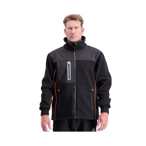 RefrigiWear Mens Insulated PolarForce Hybrid Fleece Jacket