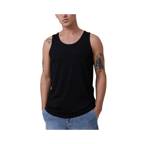 COTTON ON Mens Loose Fit Rib Tank Top