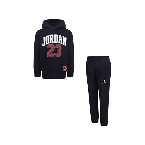 Jordan Little Boys Jersey Pack Pullover Hoodie and Jogger Pants Set