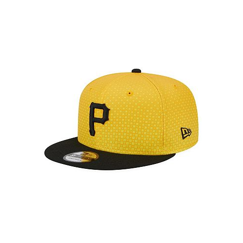 New Era Big Boys and Girls Gold Black Pittsburgh Pirates 2023 City Connect 9FIFTY Snapback Adjustable Hat