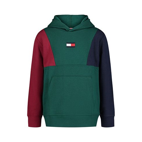 Tommy Hilfiger Toddler Boys Retro Colorblock Pullover Hoodie