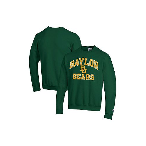 Champion Mens Green Baylor Bears High Motor Pullover Sweatshirt