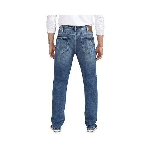 Silver Jeans Co. Mens Eddie Athletic Fit Tapered Leg Jeans