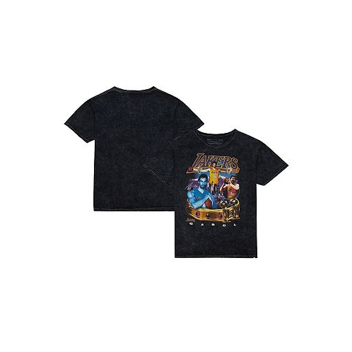 Mitchell & Ness Mens Pau Gasol Black Los Angeles Lakers Crowned T-shirt