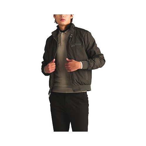 Members Only Big & Tall Classic Iconic Racer Jacket (Slim Fit)