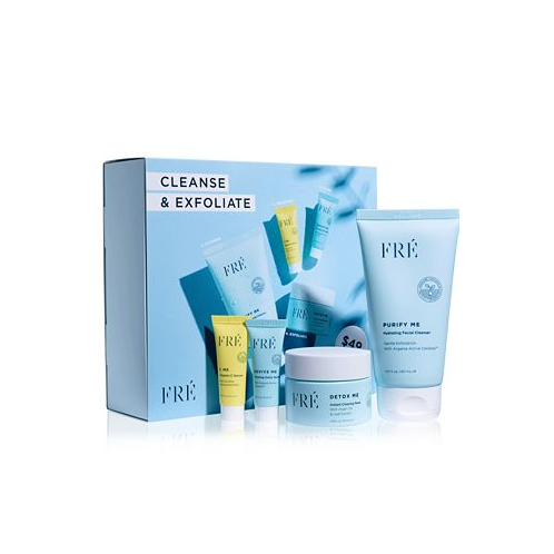 FRE 4-Pc. Cleanse & Exfoliate Skincare Set