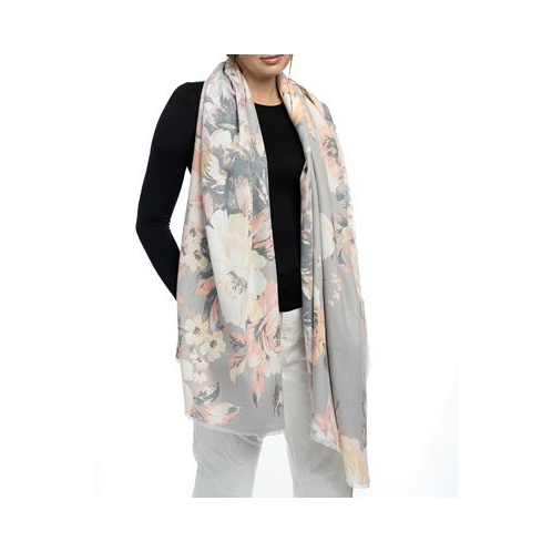 Vince Camuto Fall Blooms Super Soft Scarf