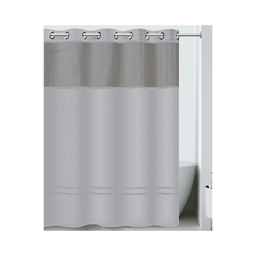 Hookless Escape Shower Curtain with Liner 71 x 74