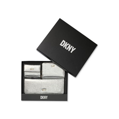 DKNY Lumen 3 Piece Wallet Set in Gift Box