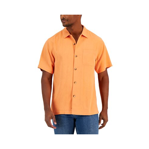 Tommy Bahama Mens Al Fresco Tropics Silk Short-Sleeve Shirt
