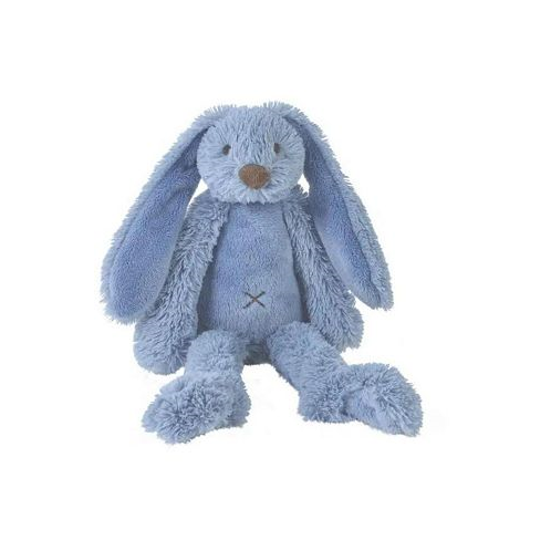 Newcastle Classics Rabbit Richie Deep Blue Plush by Happy Horse 15 Inch Stuffed Animal Toy