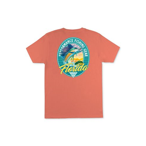 Columbia Mens Richter Short-Sleeve Florida Graphic T-Shirt