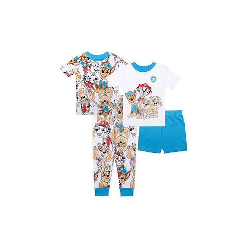 Paw Patrol Toddler Boys Top and Pajama 4 Piece Set