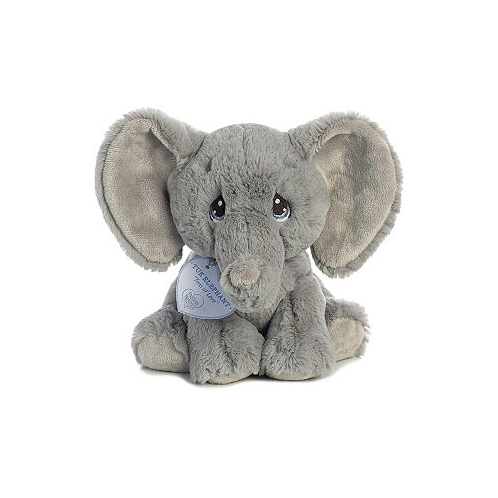 Aurora Small Tuk Elephant Precious Moments Inspirational Plush Toy Gray