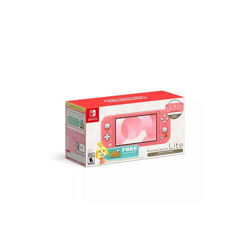Nintendo Switch Lite - Animal Crossing: New Horizons Bundle - Isabelles Aloha Edition Consoles