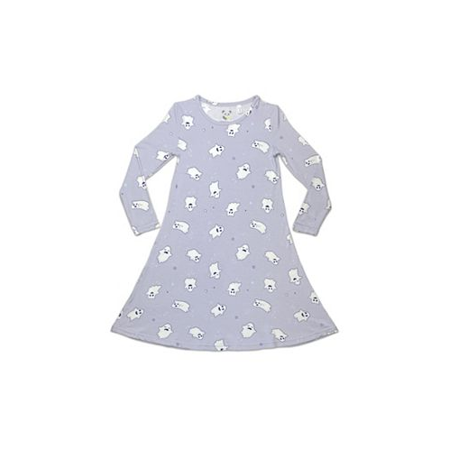 Bellabu Bear Toddler| Child Girls Ghastly Ghost Long Sleeve Dress