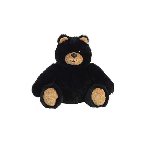 Aurora Small Bronson Black Bear Snuggly Plush Toy Black 8