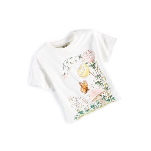 Macys Flower Show Kids Short Sleeve Crewneck T-Shirt