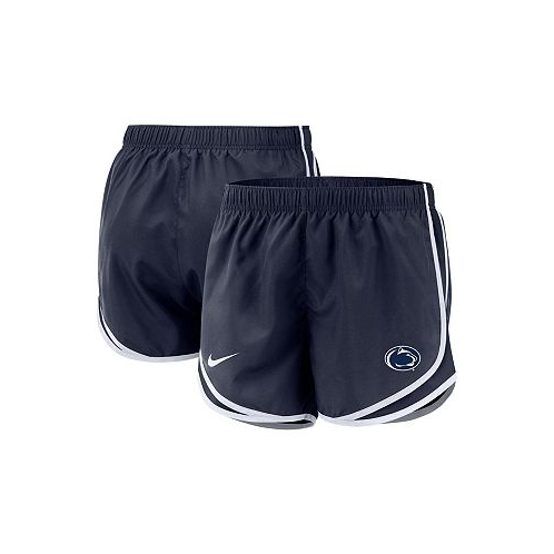 Nike Womens Navy Penn State Nittany Lions Team Tempo Performance Shorts