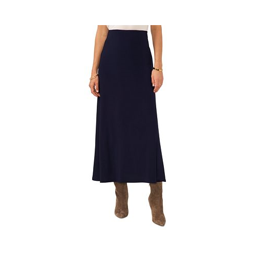 Vince Camuto Womens Solid Pull On Skirt