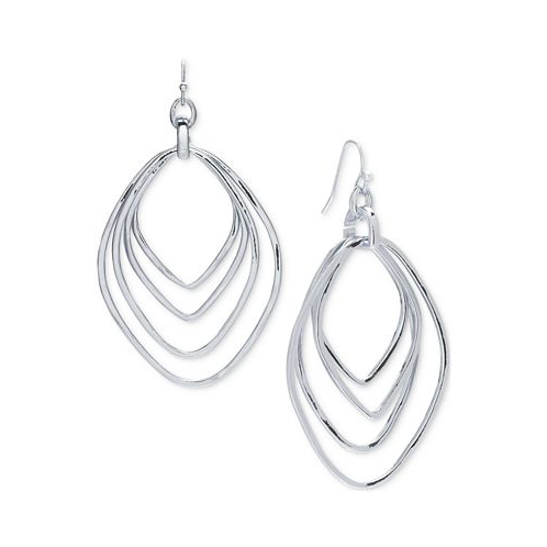 Style & Co Multi Row Diamond Drop Earrings