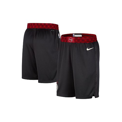 Nike Mens Black Portland Trail Blazers 2023/24 City Edition Swingman Shorts