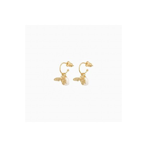 Bearfruit Jewelry Bee Cultured Pearl Earrings