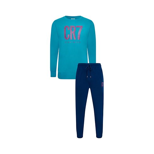 CR7 Mens 100% Cotton Loungewear Pants Set