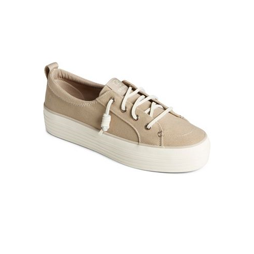 Sperry Womens Crest Vibe Platform Manmade Sneakers