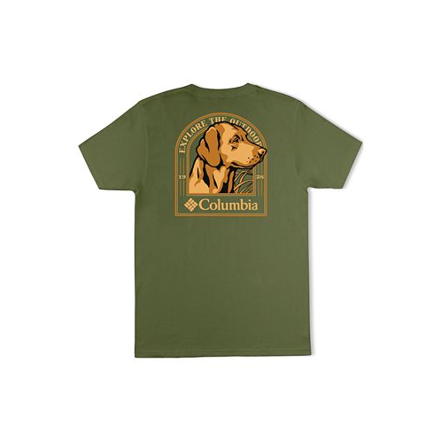 Columbia Mens Peron Dog Graphic T-Shirt