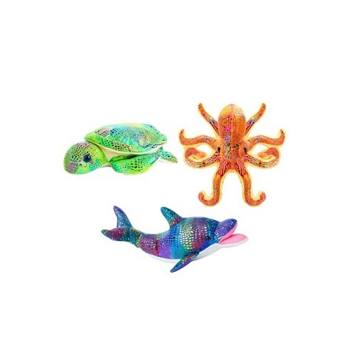 Dazmers Sea Animals Plush Toys Set of 3 Ocean Sea Creatures