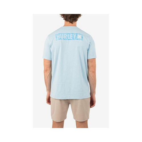 Hurley Mens EVD H2O-DRI Box Third Slub Short Sleeve T-shirt