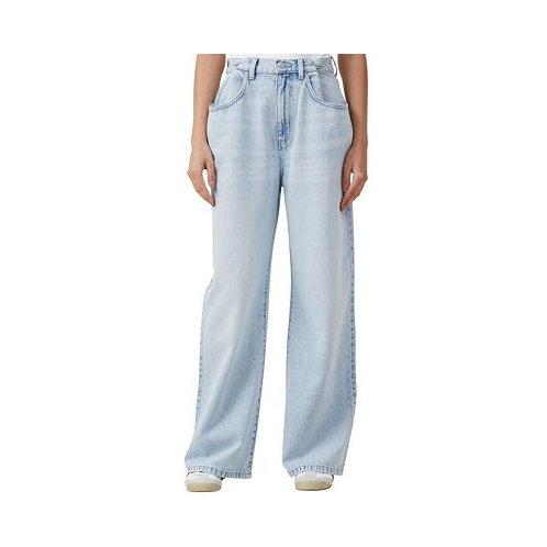 COTTON ON Womens Adjustable Wide Jeans