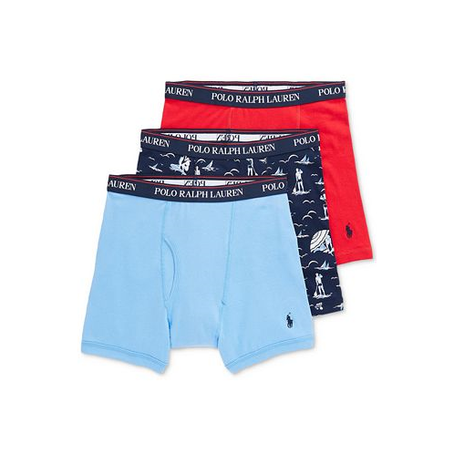 Polo Ralph Lauren Mens 3-Pk. Classic Cotton Boxer Briefs