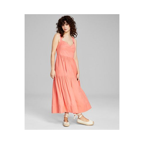 And Now This Womens Sweetheart-Neck Maxi Dress